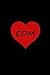 EDM: 6" x 9" 120 page lined journal notebook diary by Spotter