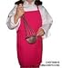 Chefskin HOT Pink Fuchsia Apron Kids Children Fits 2-7 Yr Olds 15x21 Fabric