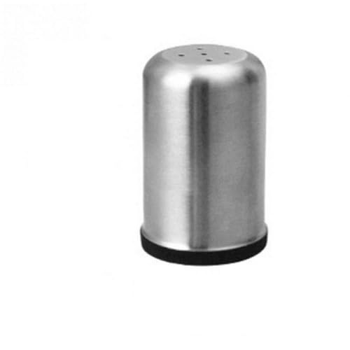 LAURUSQ Bac à épices Multi-usages à sel et Poivre Assainisseur de salière de Cuisine Récipients à épices en Acier Inoxydable Assaisonnement pour dragueur au Poivre, Cinq Grands Trous