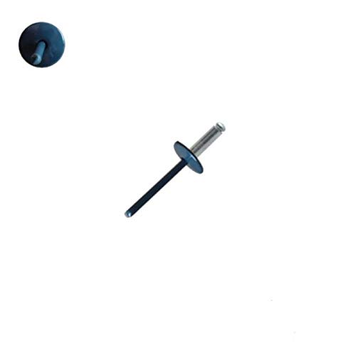 Rivetti 4,8 x 10 mm RAL 7016 testa larga in
