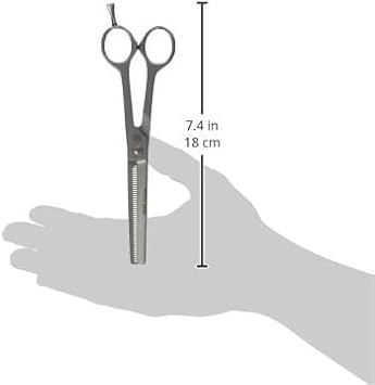 Mars Professional Stainless Steel Grooming Shears, 46 Tooth Blender, Thinning Scissors