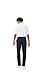 French Toast boys Adjustable Waist Stretch Straight Fit Chino (Standard & Husky) Pants, Navy, 28W x 32L US