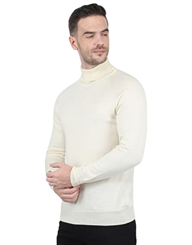 Image of Monte Carlo Men Wool High Neck Pullover Sweater