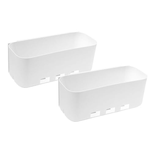 Housoutil Organizador de Armario sin Perforaciones 2 Piezas Estilo Cajón Adhesivo para Cocina y Baño Almacenamiento bajo Fregadero Multifuncional Fácil Instalación y Amplio Uso