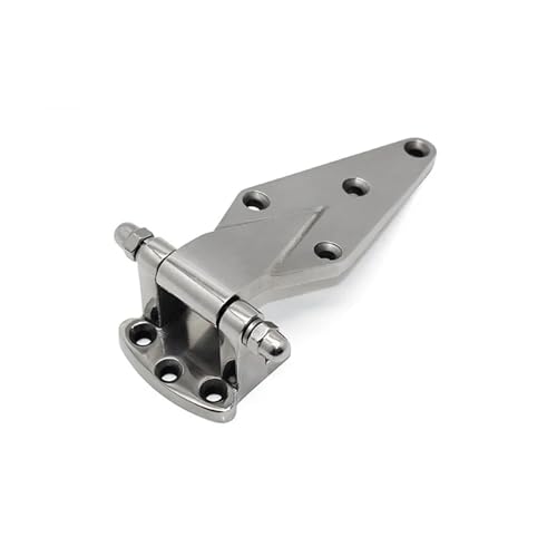 Charnière pliante inox petite feuille idéale pour aménager un van ou meuble
