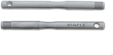 ABN Wheel Hanger Pin Set - 2 Pack Wheel Stud Alignment Guide Tool M14 x P1.5 Wheel Stud Pilot Pin Wheel Mounting Guide