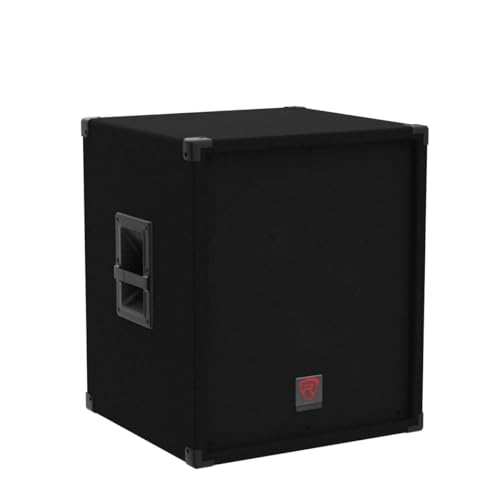 Image of Rockville SBG1184 18 inch Passive Pro DJ Subwoofer, 4 Ohm, MDF, Pole Mount