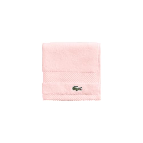 Listado de Lacoste Rosa más recomendados. 39 Lacoste Heritage Supima - Toalla de Mano de algodón, Rosa Claro, 16 x 30 Pulgadas