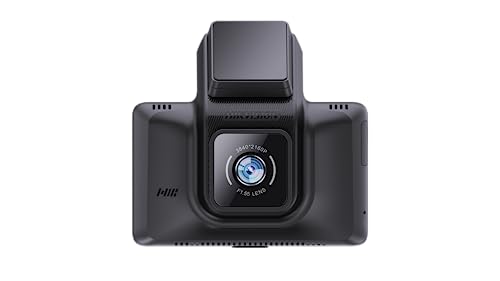 Image of Hikvision Car Dash Cam K5, 2K Dual Channel | 2K Front HD 1080P Rear HD | 3'' Touch Screen | 140 View | G Sensor |Emergency Recording |App Playback & Share |Voice Recognition |Support 256GB SD Card