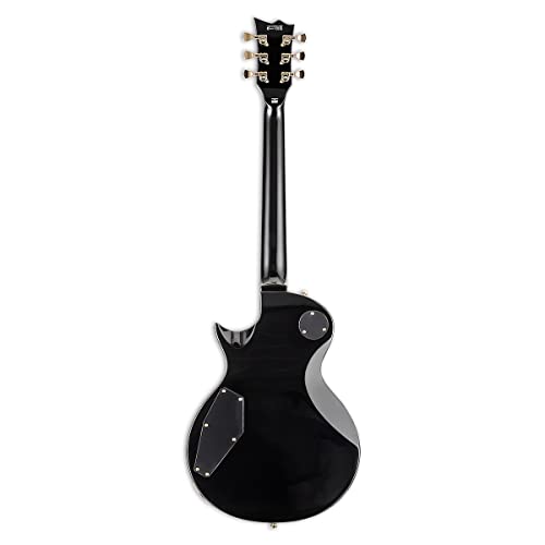 ESP LTD EC-256 BLK Guitare électrique noire + câble jack Keepdrum, Noir - Les Beatles, Paul McCartney, John Lennon, RIngo Starr, George Harrison ESP LTD EC-256 BLK Guitare électrique noire + câble jack Keepdrum, Noir – Image 4