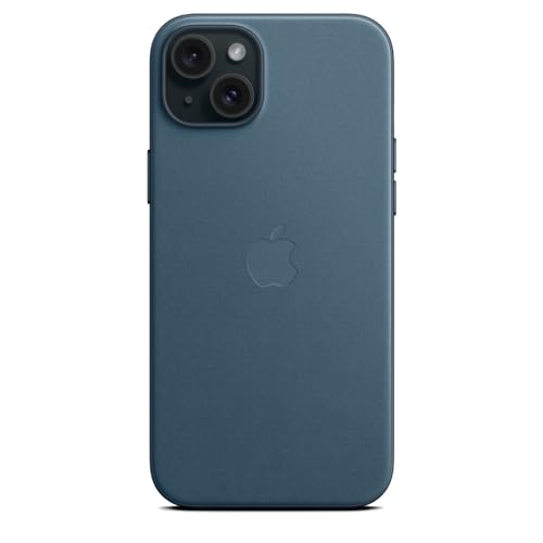 Image of Apple iPhone 15 Plus FineWoven Case with MagSafe - Pacific Blue