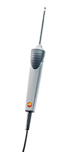 Testo 0615 1712 robusto de sonda de aire con NTC de Sensor de Temperatura, color negro