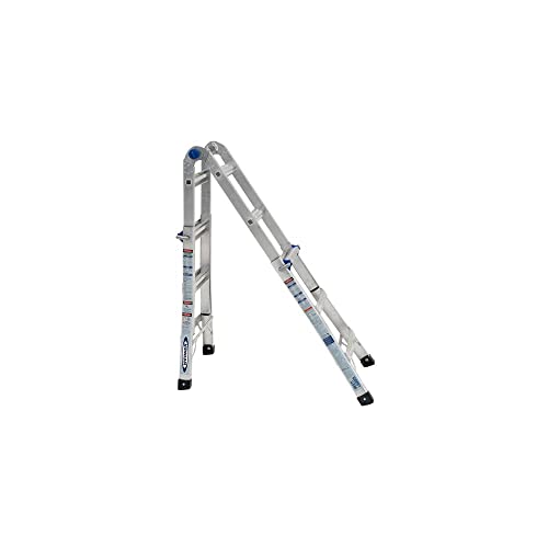 Werner MT-13 300-Pound Duty Rating Telescoping Multi-Ladder, 13-Foot