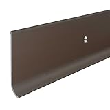  Zócalo  aluminio  acero inoxidable  ancho 10 mm  altura 80 mm  longitud 2500 mm  grosor del material 1,5 mm  perforado  rodapié  1 pieza