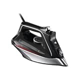  Rowenta DW8210D1 - Plancha (Plancha vapor-seco, Microsteam 400 soleplate, 2 m, 200 g/min, Negro, Rojo, 50 g/min)