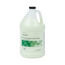 McKesson Antimicrobial Lotion Hand Soap with Aloe, 1 Gallon Refill Bottle [Pack of 1] - Herbal Scent, Keeps Hands Clean and Moisturized, Medical-Grade Soap