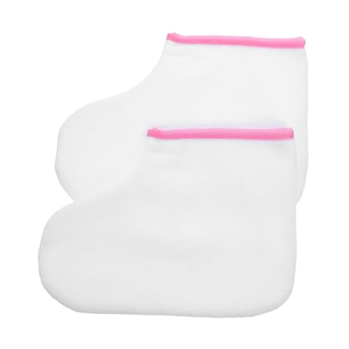 GOOHOCHY Cotton Foot Care Paraffin Wax Covers Logo Warm Foot Spa Booties for Beauty Salons