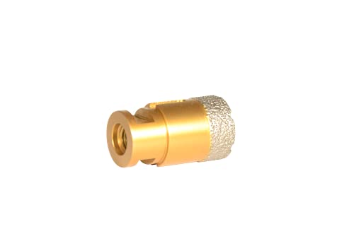 EDMA - Set de 10 brocas diamantadas Ø 6, 8, 10, 12, 28, 35, 40, 45, 65 y 68 mm - Fresa hueca para azulejos - Para perforación de cerámica, gres y porcelanato miniatura 6