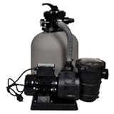 Leistung: 600 W vidaXL Sandfilterpumpe 600W 17000L/h Sandfilteranlage Filteranlage Poolfilter