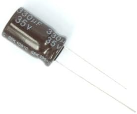 330uF 35V Aluminium Electrolytic Radial Capacitor 105° C (Pack of 10)