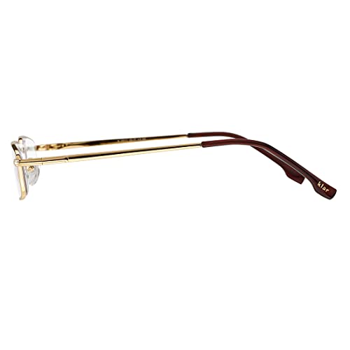 Image of Full Rim Rectangle Reading Glasses For Men and Women Anti reflection Scratch resistant reading glasses Powers from +0.75 to +3.50 k-2011