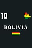  Bolivia Soccer Jersey Bolivian Camiseta Futbol Lined Journal