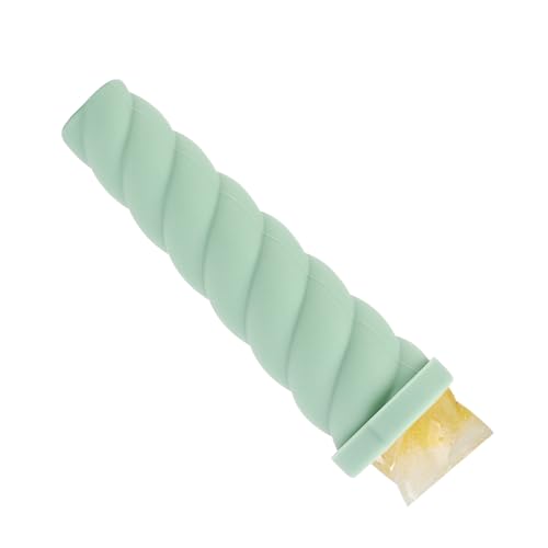 Jubilofex Moldes para helados | Utensilios de cocina de silicona reutilizables con tapa, forma de barrita de helado - para niños pequeños tartas fiestas postres cocina beber camping
