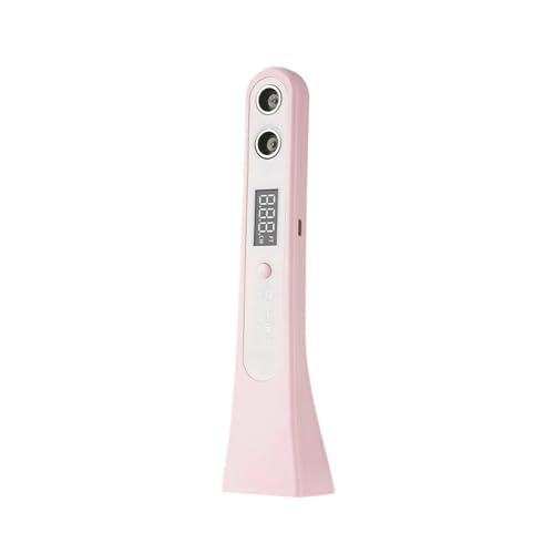 LIXSAZSE 自宅での正確な測定のための便利なポータブルミニ高さ計高さ電子測定定規ABS学校, ライトピンク