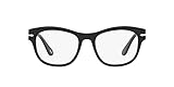 LENTE DEMO Persol Po3270v, Marcos para Gafas recetadas Unisex Adulto, Lente Negro/Demo