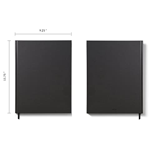 Vela Sciences N7-B Expanded Duracover Lab Notebook, 9.25 X 11.75 In (23.5 X 30 Cm), 144 Pages, Gray Saturated Weave, Permanent Bound, 70Lb Heavyweight Paper (1-Pack, Grid) #TOP7