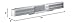 Fey 20002 DiamondStep Universal Silver Replacement Rear Bumper (Requires Fey vehicle specific mounting kit sold separately)