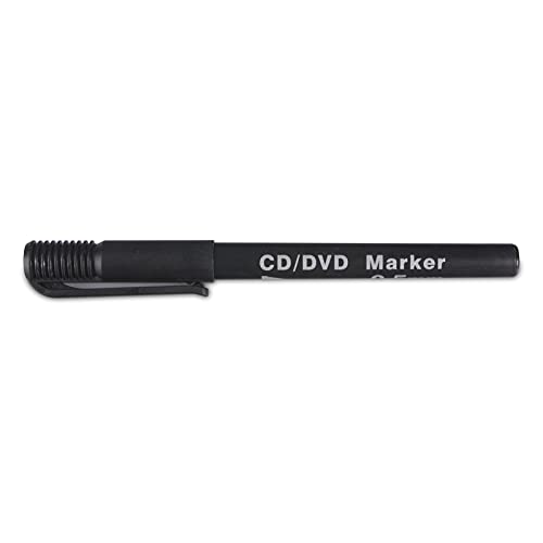 DONAU CD/DVD-Marker 0 3-0,4mm Schwarz/Schreib- und Korrekturartikel/Typ-Rund/Art-Klassisch/Farbe-Schwarz/Linie-Länge (m)-300 / Linienstärke (mm)-0,3-0,4 / Spitze (mm)-0,5