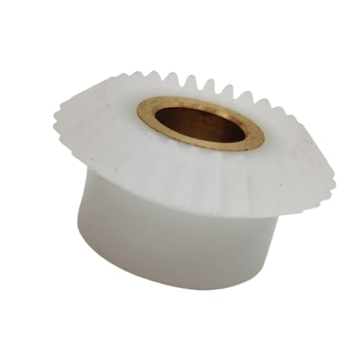 Cylindrical Drive 1pcs 1M 25T POM Bevel Gear with Copper Sleeve 90 Degree 1 Module 25 Teeth Conical Bevel Gear 1 to 1 Bevel Miter Pinion Rack Machinery(10mm bore)