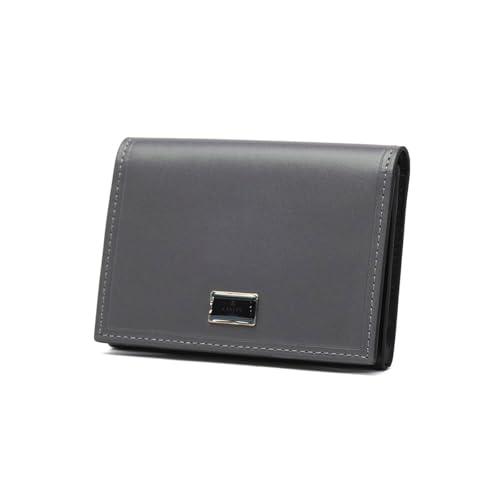 ランバンオンブルー ポワール 名刺入れ No.537602 グレー