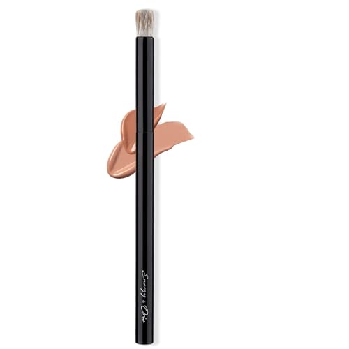 AINOCHI Concealer Brush Under Eye - Premium Saikoho Goat Hair Buffer,1pc