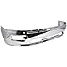 Evan Fischer Front Bumper Compatible with2011-2012 Ram 1500, Fits 2009-2010 Dodge Ram 1500 Chrome with Rectangular Fog Light Holes All Cab Types
