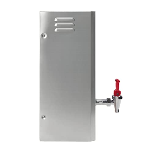 Quench Wall Mounted Instant Boiling Water Dispenser | Drinking Hot Water Boiler – Wall Kettle – Staff Canteens, Offices Stainless Steel (5L)