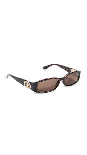 Gucci Women's Gg1661s Sunglasses, Havana, 56