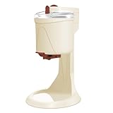 Máquina automática para hacer helados, máquina de helado suave antigua de 1 cuarto de galón, máquina para servir suave de frutas, para hacer sorbetes, sorbetes y helados de frutas saludables y suaves