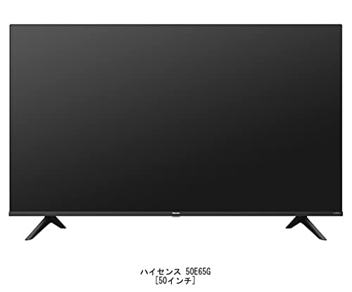 Amazon.co.jp: メディアカバーマーケット ハイセンス 50E65G 50インチ