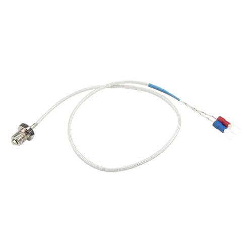 Termopar tipo K M6 con cable de fibra de vidrio de 0,5 m para medición precisa