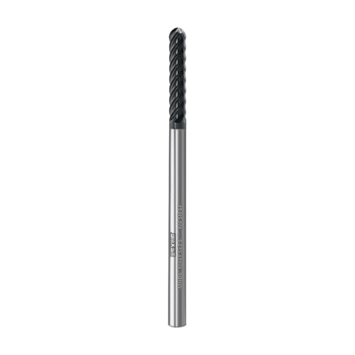 Image of Tools Extra Long Carbide End Mills,6 Flute Square Milling Cutter,High Helix Angle for High Hardness Steel Finshing Milling Processing - 1 /4 Shank (1 /4-3.5 inch 1PCS)