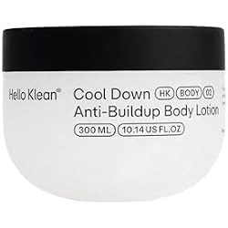 Hello Klean Cool Down Anti-Buildup Body Lotion - For Congestion-Prone Skin - Reduces Oiliness - Fights Against Hard Water - Comforting & Cooling for Instant Relief - Reset your Skin
