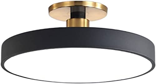 Plafonnier à anneau acrylique créatif couleur variable et luminaire semi-encastré