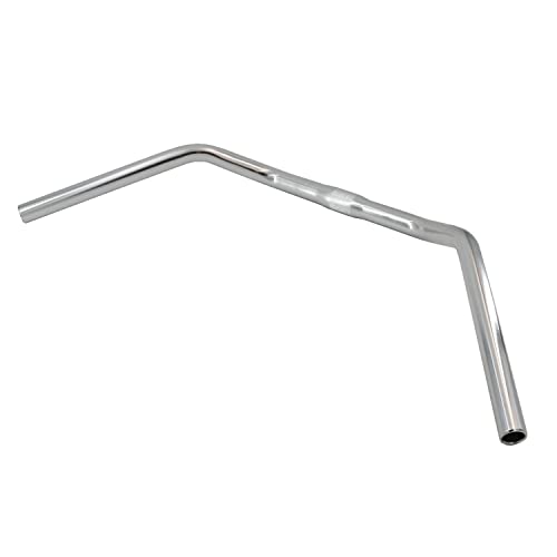 Bike Cruiser Handlebar Bicycle Handlebar Riser Handle Bar Aluminum Alloy Bicycle Handlebar 22.2X25.4X610Mm Silver #TOP1