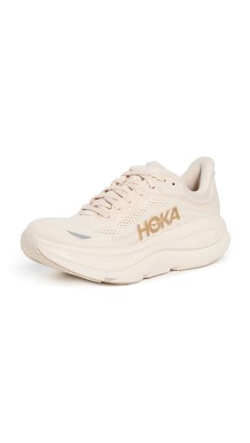 Hoka Women's Bondi 9 Vanilla/Birch 8.5 Wide