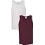 White/Maroon