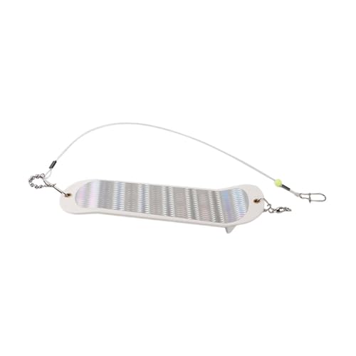 Menolana Fishing Flasher Underwater Trolling Fishing Flasher Gift Lightweight Freshwater Tackle Lure Equipment for Enthusiasts, Style B