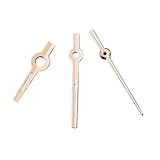 Melitare 1 lancetta dell'orologio NH05 NH06, movimento automatico luminoso verde, accessori blu argento(Rose gold)