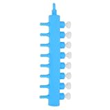 BESPORTBLE Distribuidor de Flujo de Aire Ajustable para Acuarios Accesorio para Tanques de Peces Divisor de Aire con Salidas Compatible con Bombas de Oxígeno y Filtros de Esponja